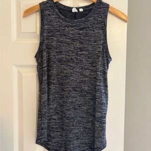 GAP Navy Heathered Tank Top
